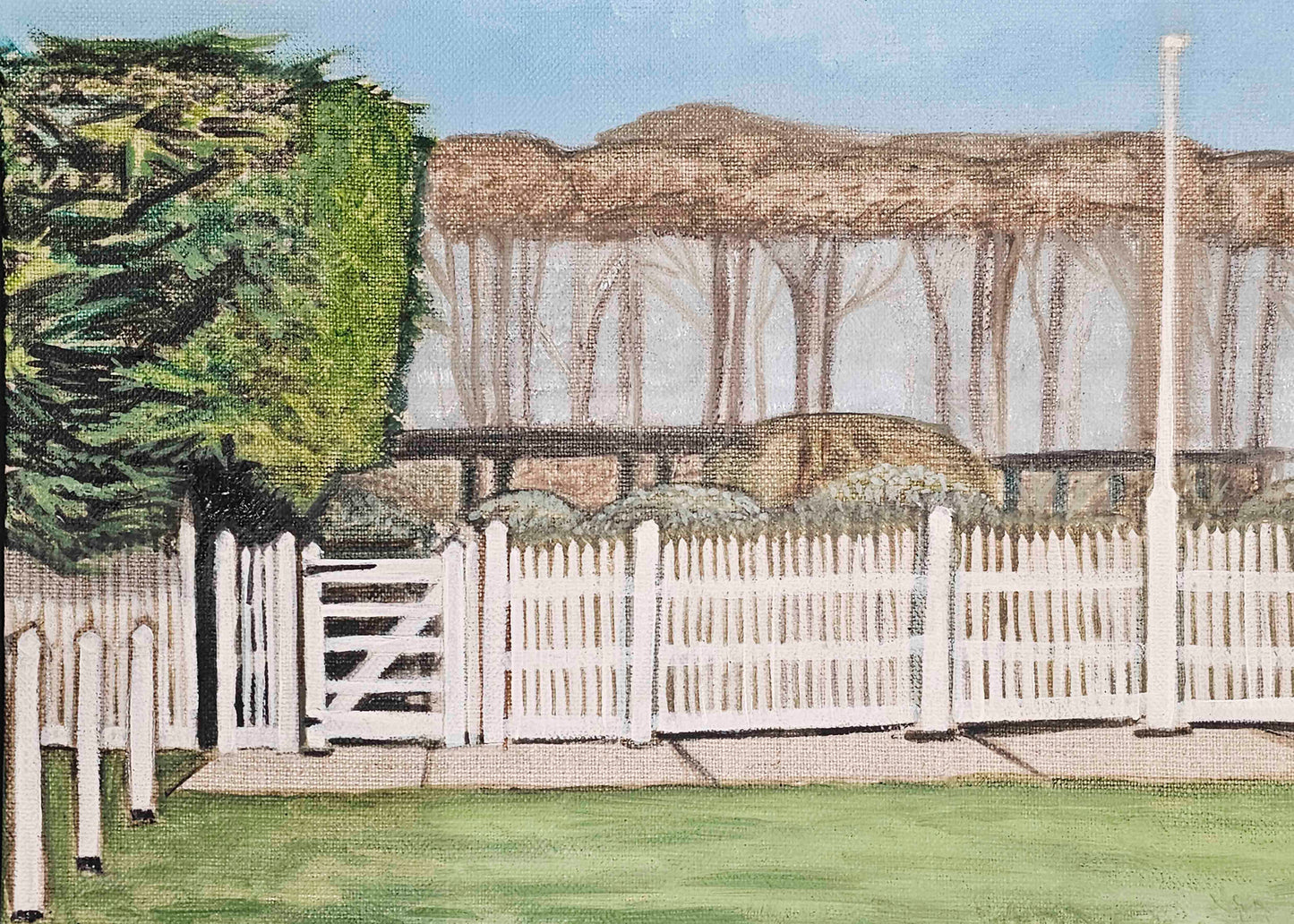 White Picket Fences, Flinders - print only