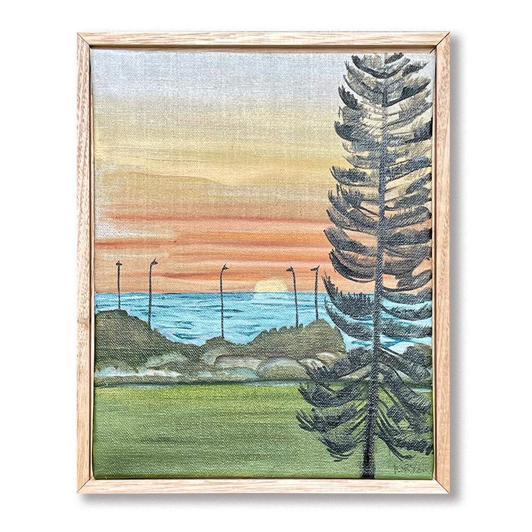 "Looking to the Sunset"