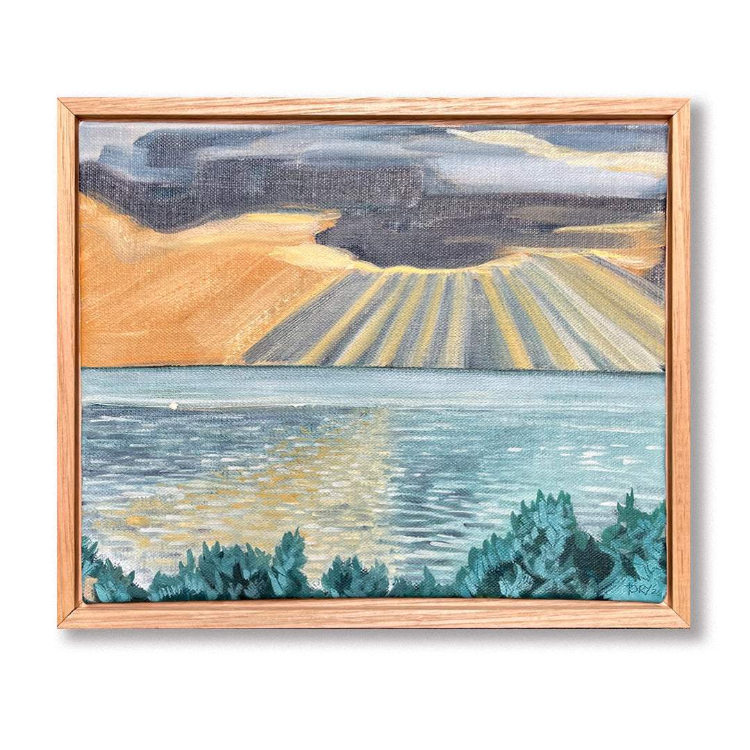 "Sunset Shimmer on the Bay"