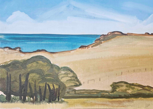 Rural Sea View - print only